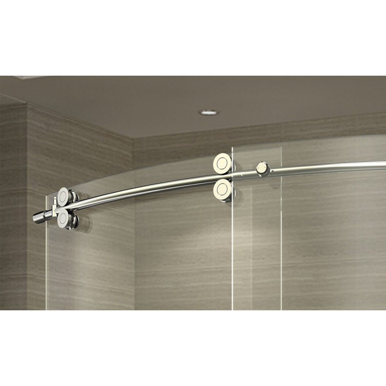 ZenArch 60" Frameless Clear Glass Sliding Shower Door