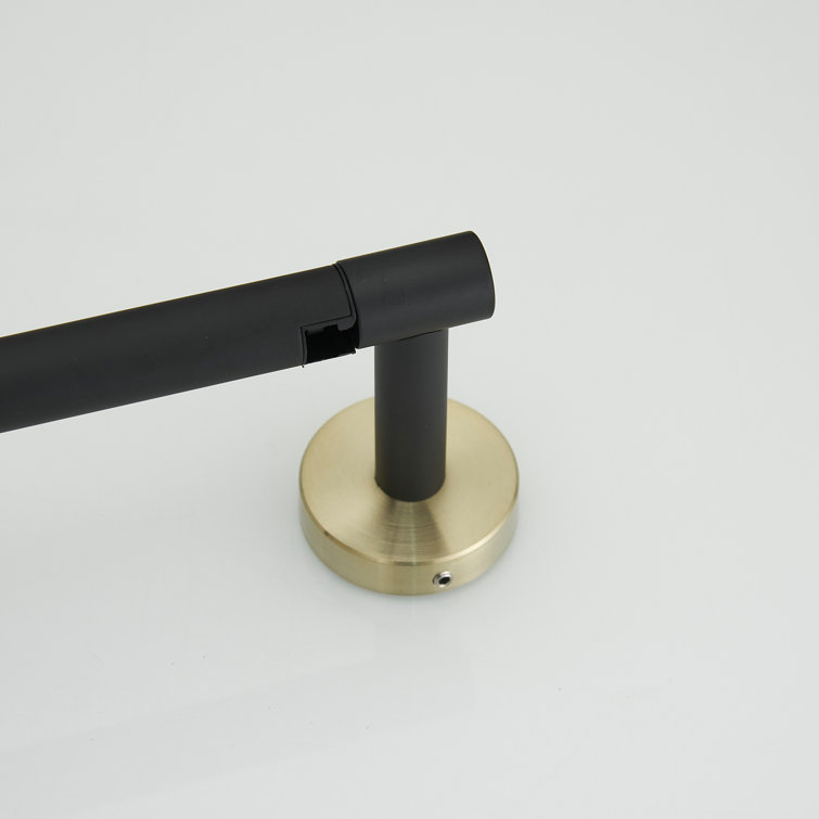 2-Piece Bath Hardware Set With Towel Ring Toilet Paper Holder Toilet Paper Roll Holder