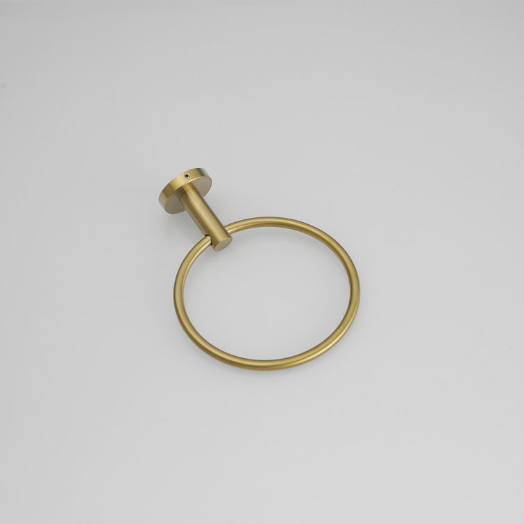 Brushed Gold Stainless Steel Bathroom Hardware Set