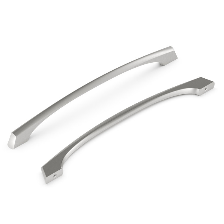 Greenwich Stainless Steel Modern Cabinet Pulls, 8-13/16" 10-Pack