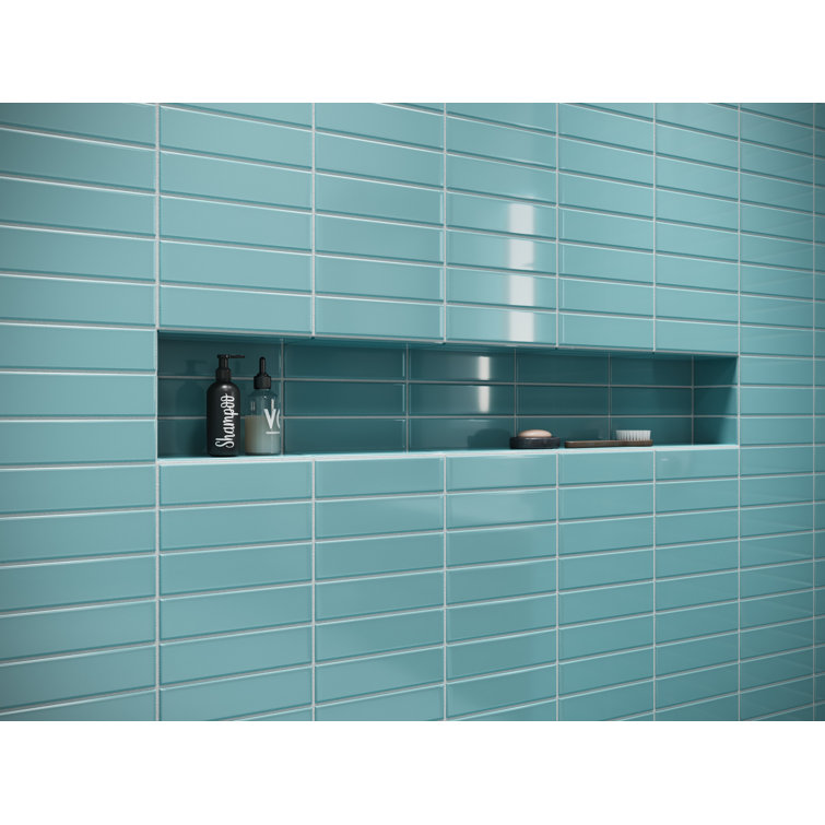 Skyline Gloss 2x8 Glass Subway Tile