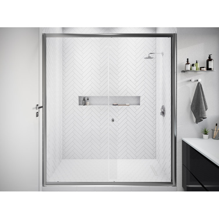 Soft Ivory Gloss 2x8 Glass Subway Tile