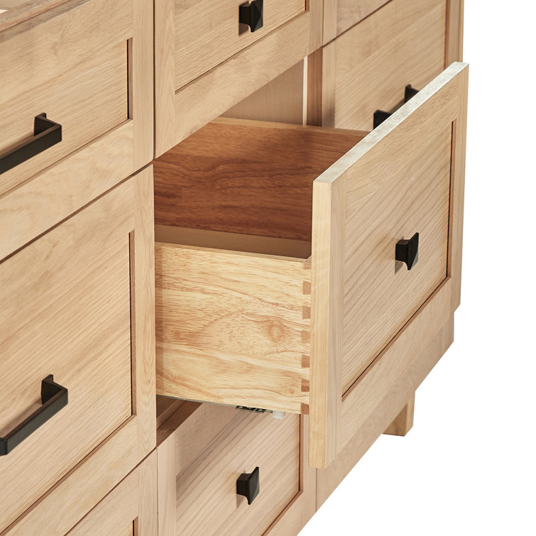 Monroe 72" Oak Double Sink Vanity with Carrara Quartz Top