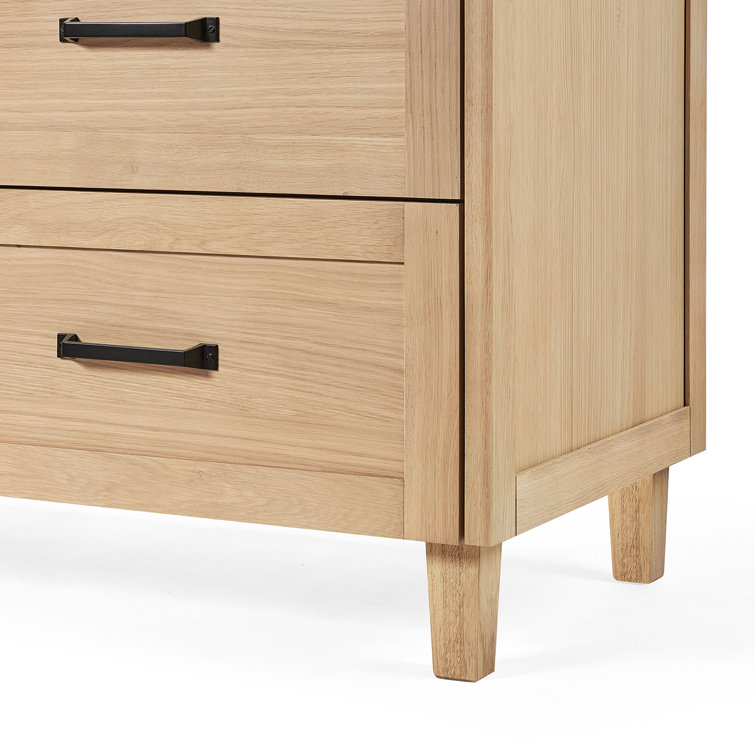Monroe 72" Oak Double Sink Vanity with Carrara Quartz Top