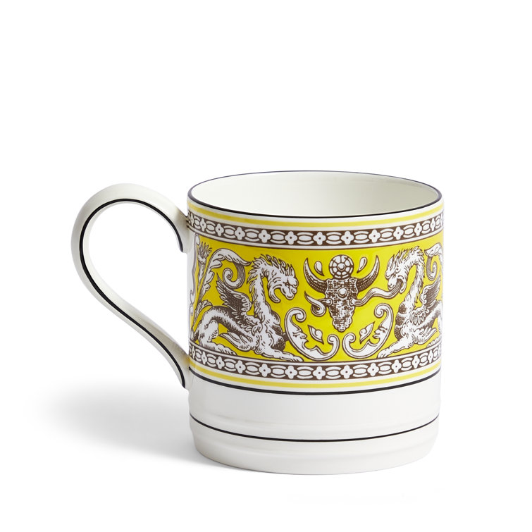 White Ceramic Microwave Safe Mug 11 oz