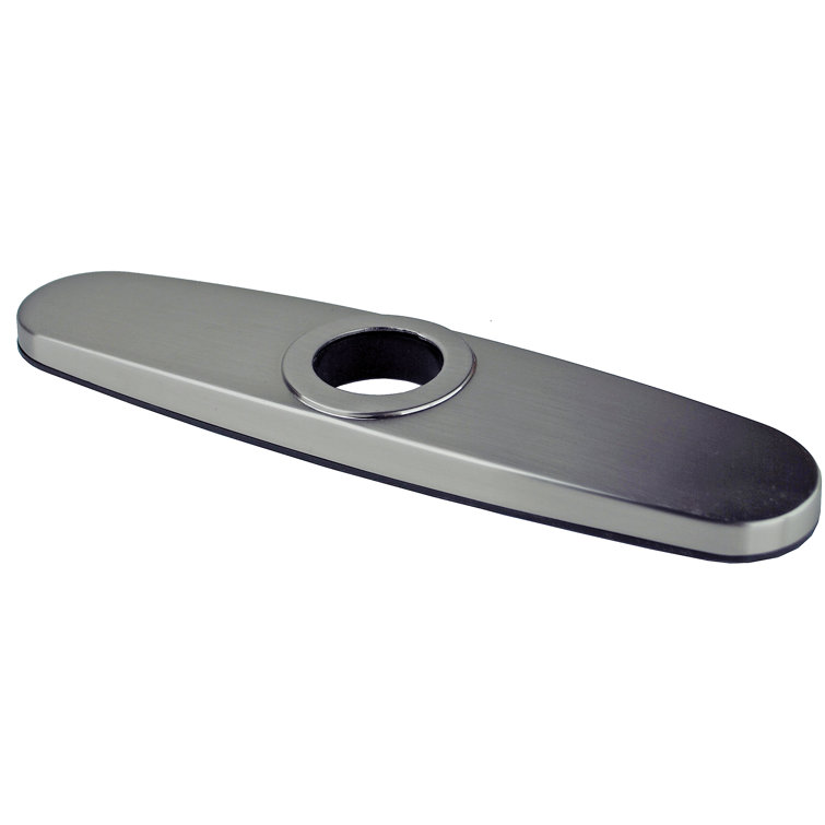Brushed Bronze 10'' Kitchen Sink Faucet Deck Plate