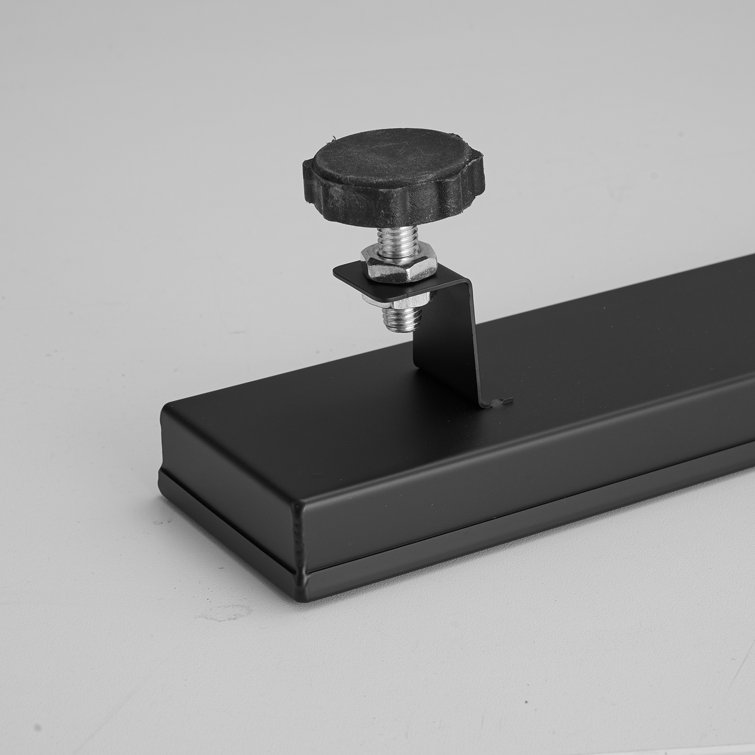 24" Matte Black Stainless Steel Linear Shower Drain