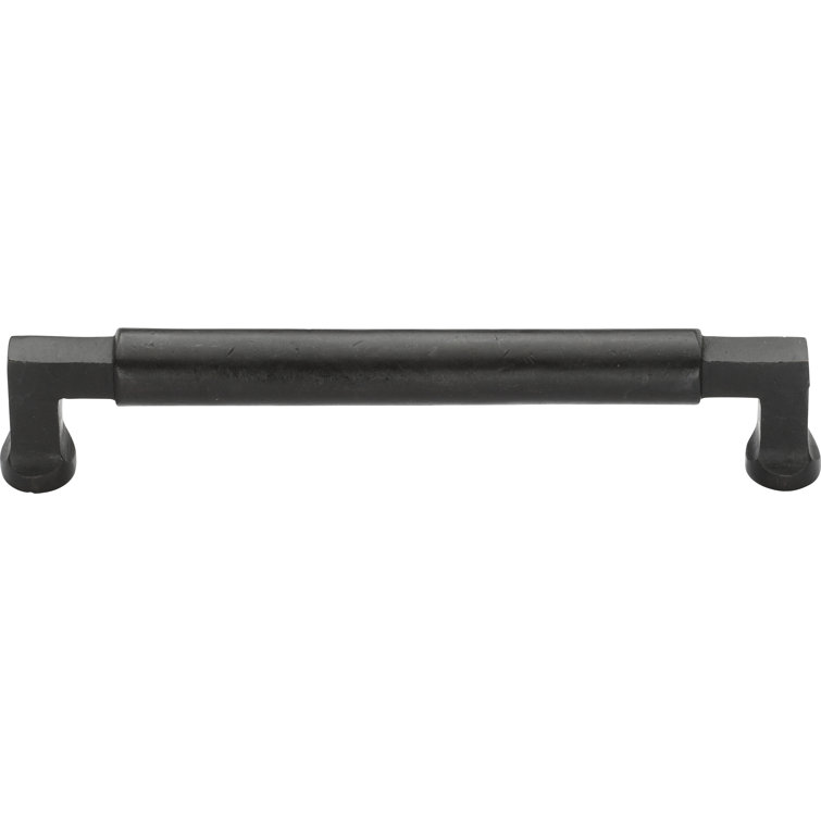 Dark Bronze Modern Distressed Metal Cabinet Pull Bar