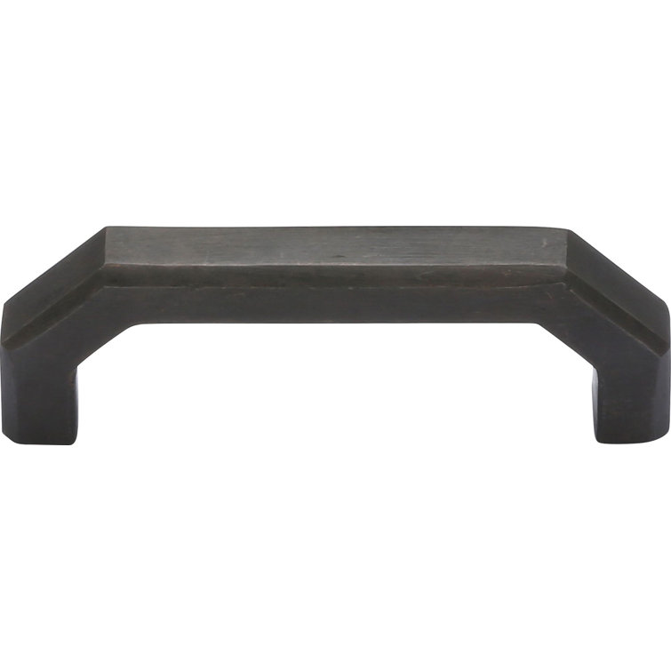 Ashley Norton Dark Bronze Modern Cabinet Pull with Mounting Hardware