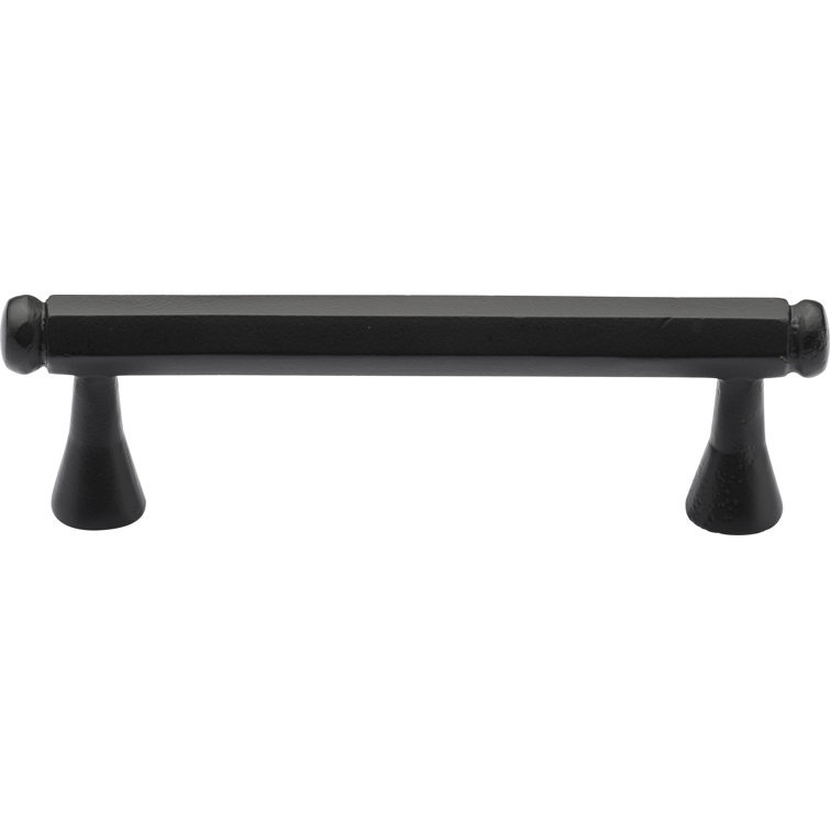 Ashley Norton Black Distressed Metal Cabinet Pull Bar