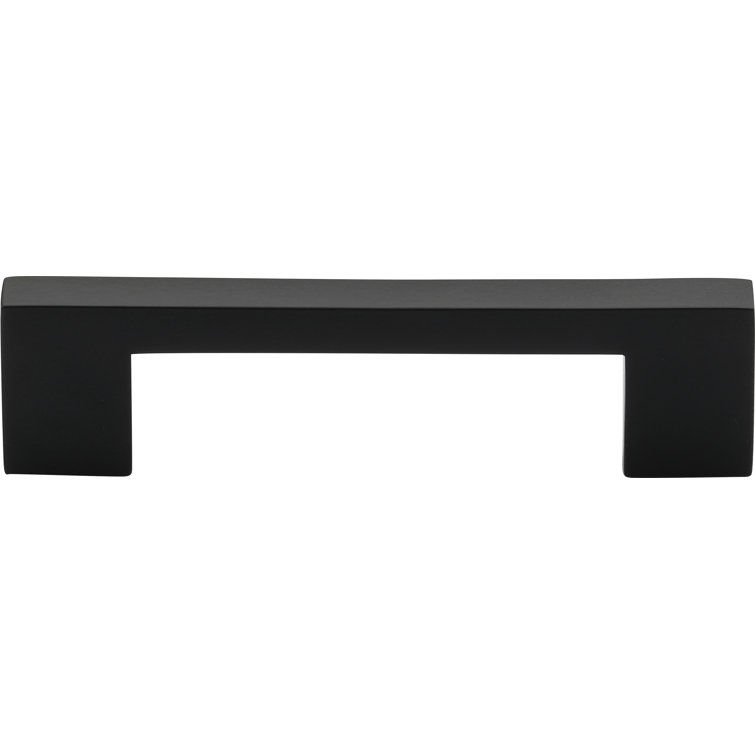Ashley Norton Matte Black Modern Cabinet Bar Pull