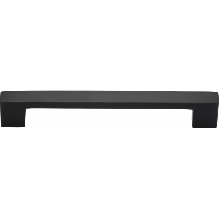 Ashley Norton Matte Black Modern Cabinet Bar Pull