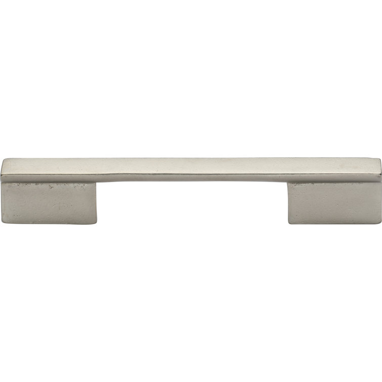 Ashley Norton White Bronze Modern Cabinet Pull Bar