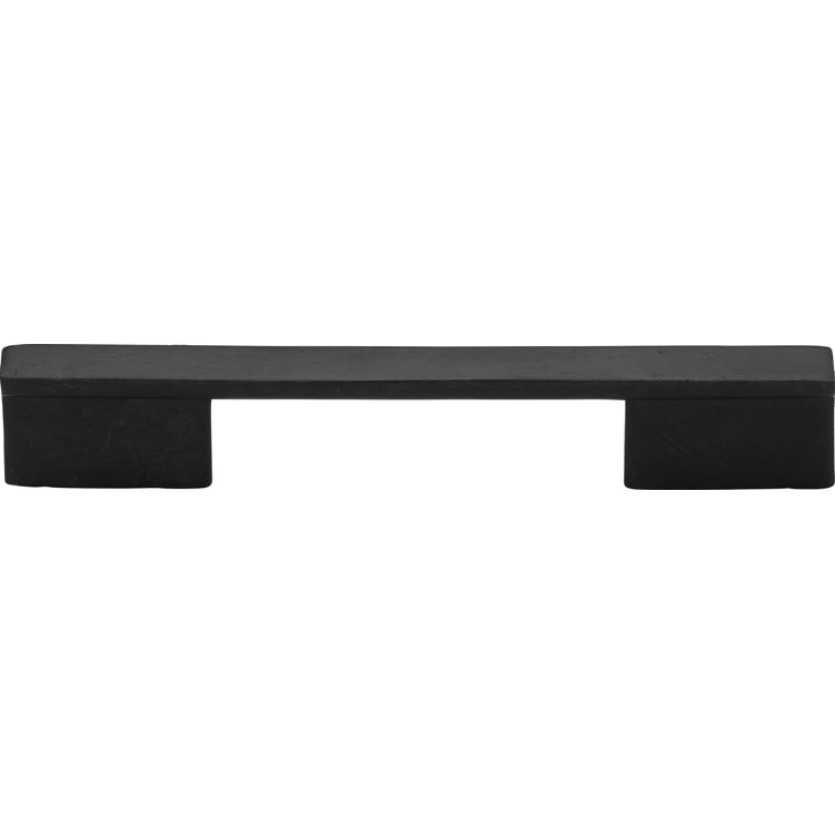 Ashley Norton Black Modern Distressed Metal Cabinet Pull