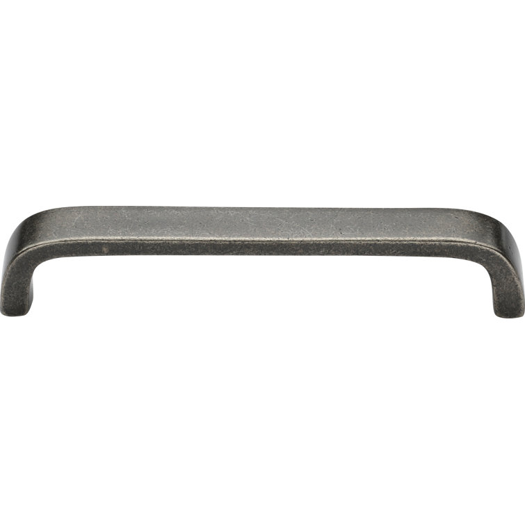 Ashley Norton Distressed Bronze Modern Cabinet Pull with Mounting Hardware