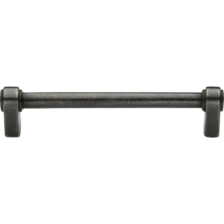 Ashley Norton Distressed Bronze Modern Cabinet Pull with Mounting Hardware