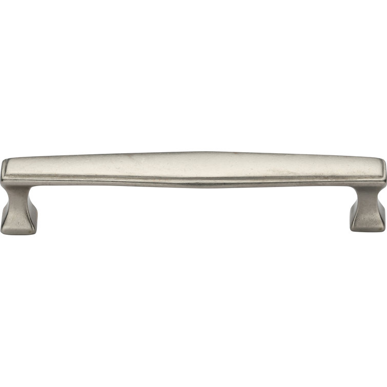 White Bronze Modern Distressed Cabinet Pull Bar