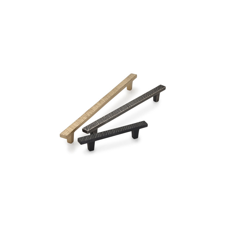 Ashley Norton Distressed Bronze Modern Cabinet Pull