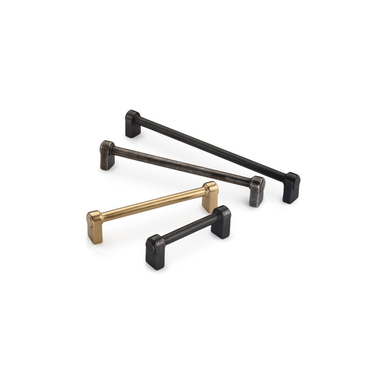 White Bronze Modern Cabinet Bar Pull with Mounting Hardware