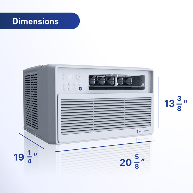 Friedrich 10,000 BTU White Wi-Fi Connected Window Air Conditioner