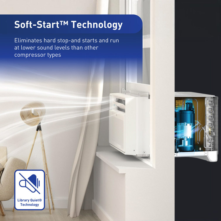 Friedrich 10,000 BTU White Wi-Fi Connected Window Air Conditioner