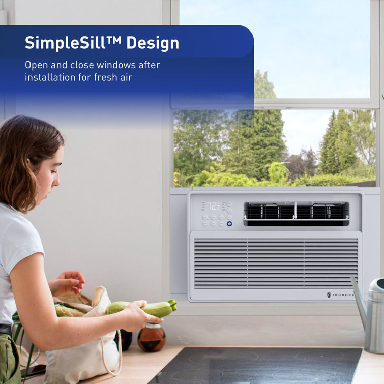 Friedrich 10,000 BTU White Wi-Fi Connected Window Air Conditioner