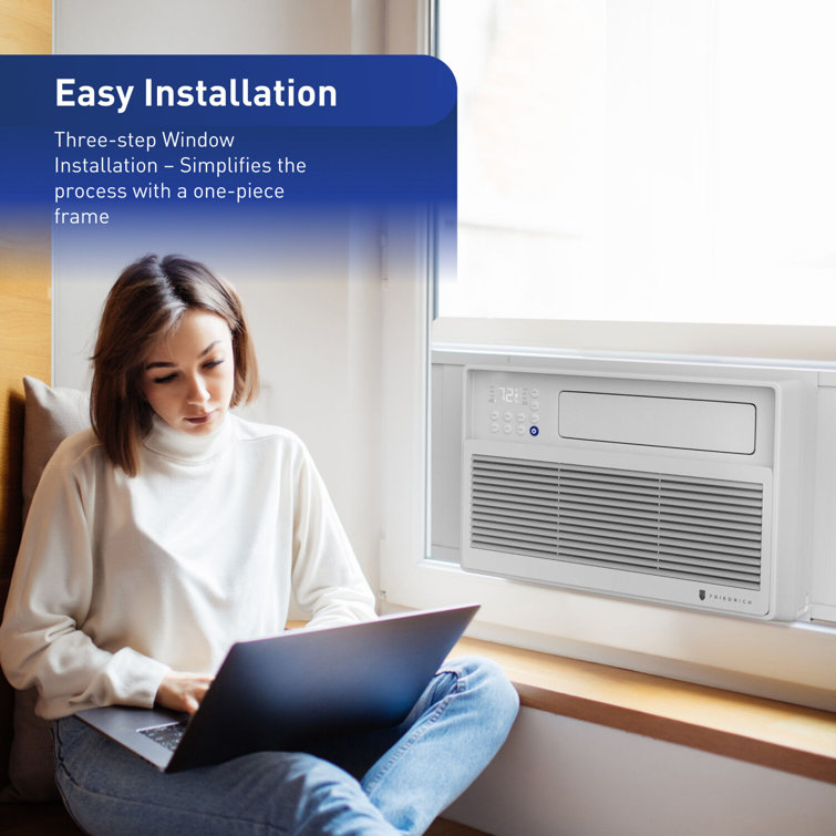 Friedrich 10,000 BTU White Wi-Fi Connected Window Air Conditioner