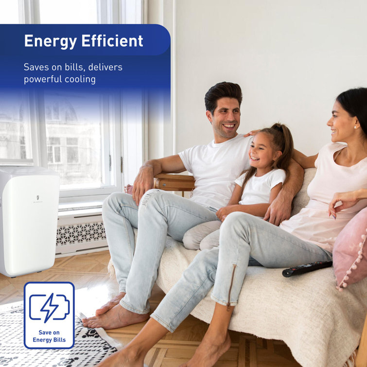 Friedrich 12,000 BTU White Portable Air Conditioner with WiFi and Remote