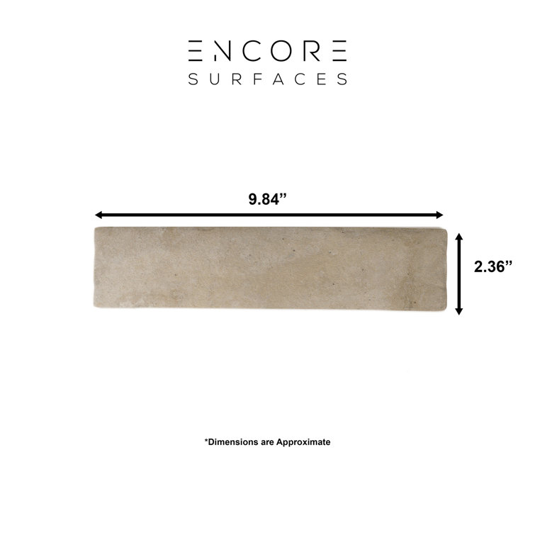 Tribeca Mud Taupe Porcelain Brick Look Wall Tile