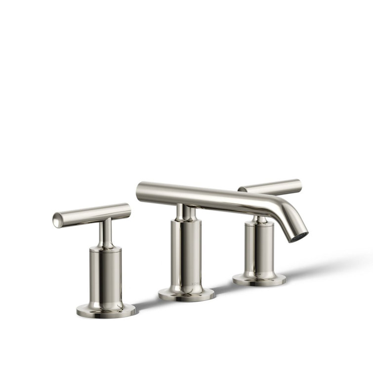 Purist Polished Nickel 8" Widespread Bathroom Faucet