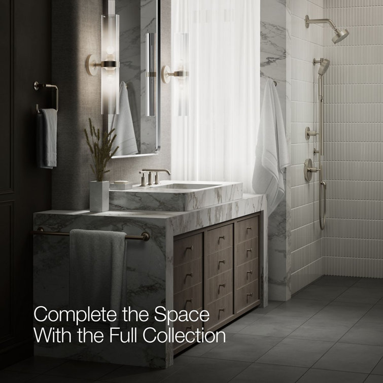 Purist Brushed Nickel 8" Widespread Bathroom Faucet