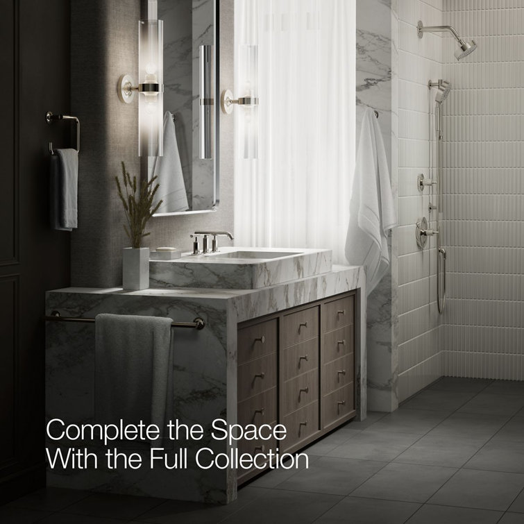 Purist Polished Nickel 8" Widespread Bathroom Faucet