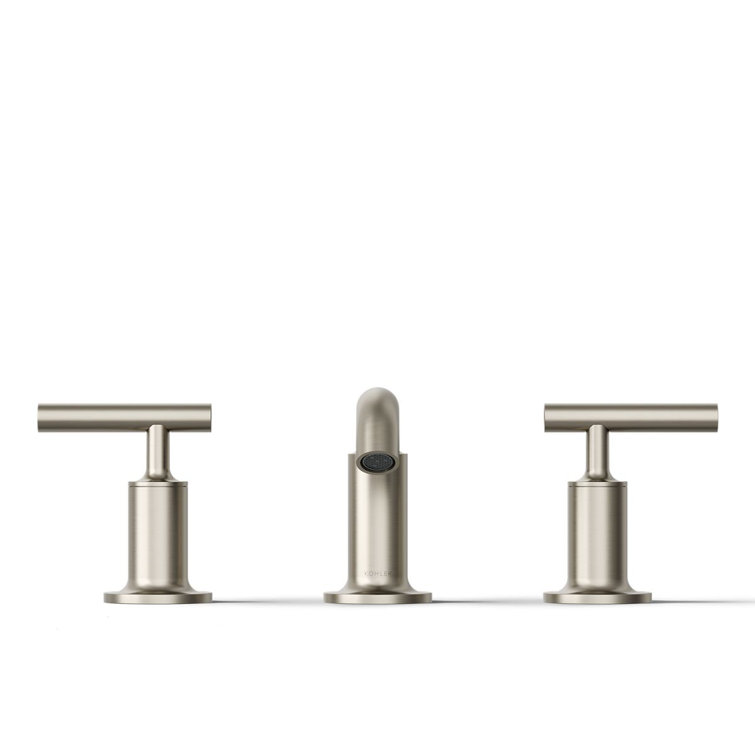 Purist Brushed Nickel 8" Widespread Bathroom Faucet
