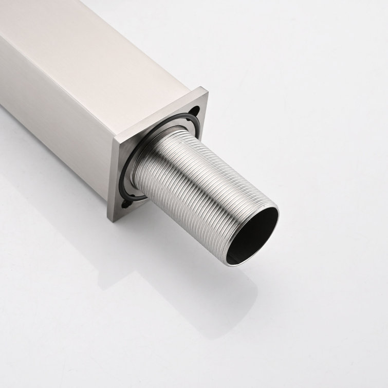 Brushed Nickel Single Handle Stainless Steel Bathroom Faucet