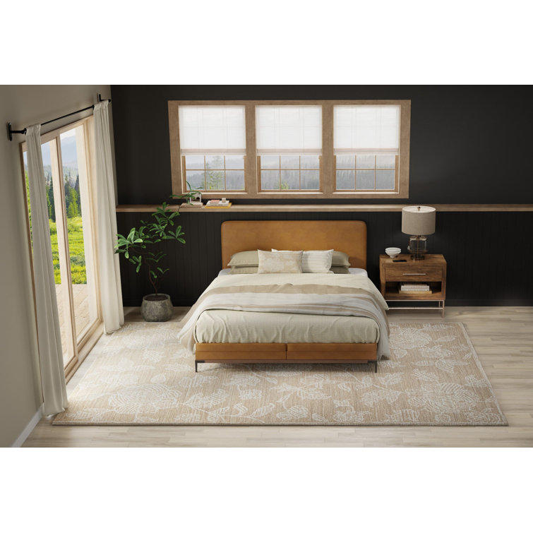 Handmade Latte Wool Rectangular Tufted Area Rug 3'6" x 5'6"
