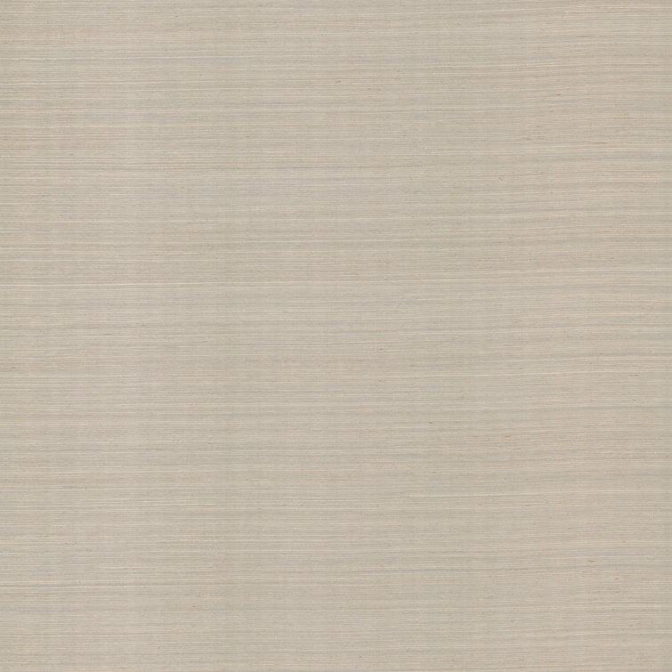 Warm Grey Self-Adhesive Grasscloth Wallpaper Roll