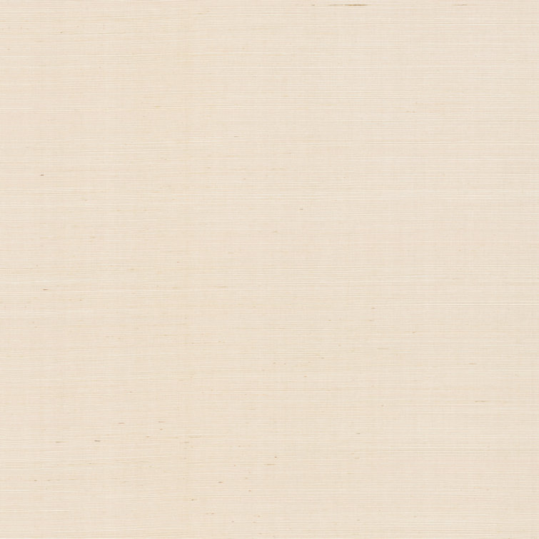 Plaster Sisal Peel and Stick Grasscloth Wallpaper Roll