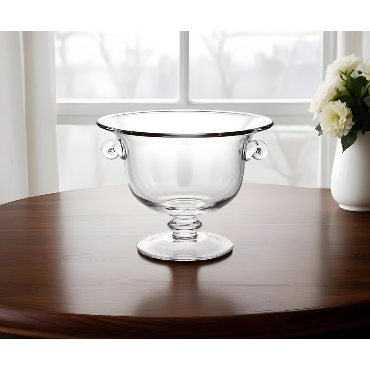 Champion Clear European Mouth Blown Handmade Crystal Bowl