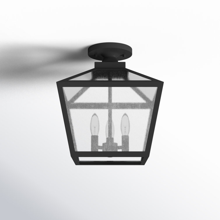 Ricardo Empire Outdoor Semi Flush Mount