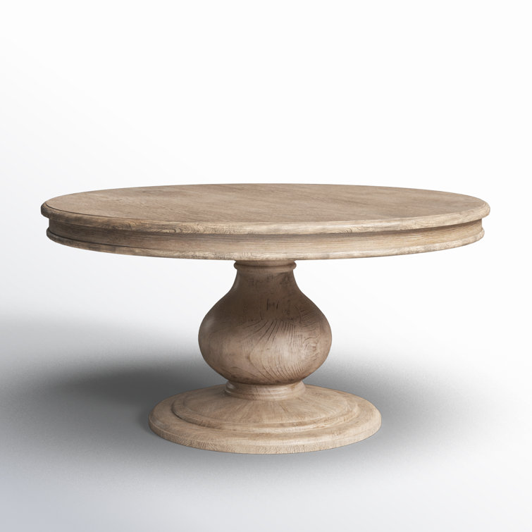 Baldwin 60" Round Reclaimed Pine Rustic Dining Table