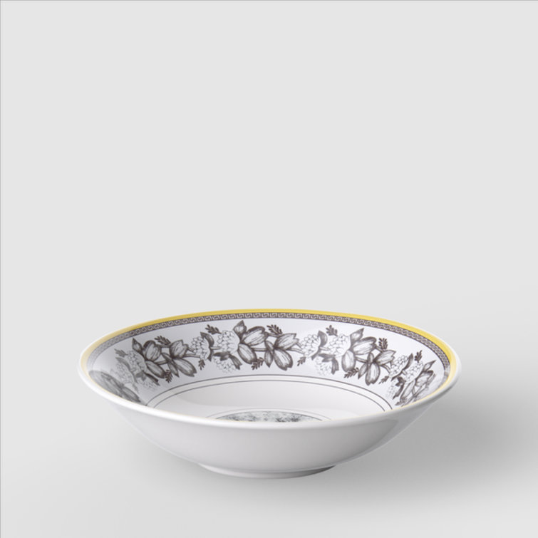 Audun Ferme Floral Porcelain Soup and Cereal Bowl