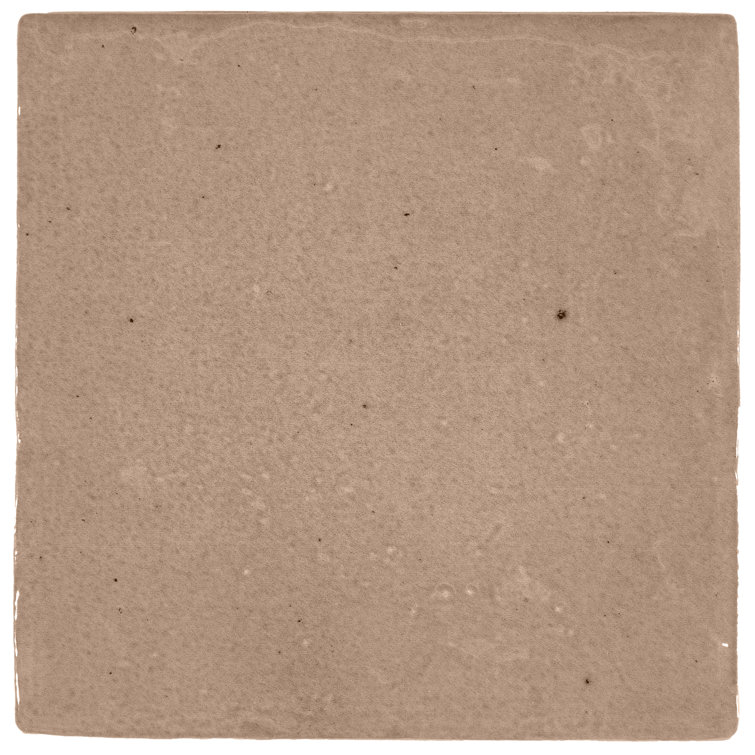 Kingston 4" x 4" Brown Glazed Ceramic Wall Tile