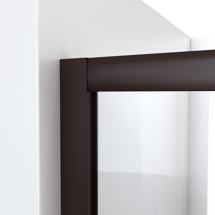 Levantine 56-60" Oil Rubbed Bronze Semi-Frameless Sliding Shower Door