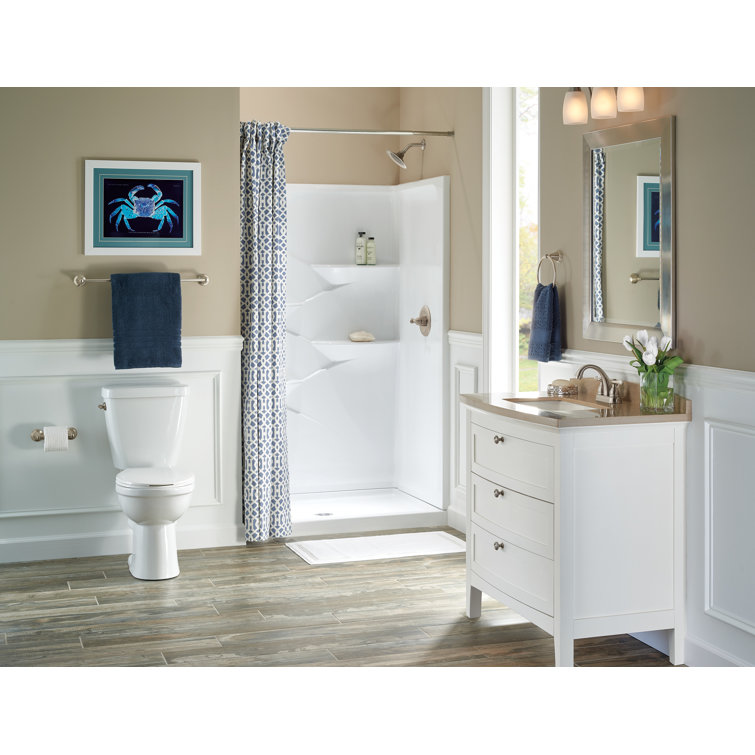 Delta Windemere Dual-Handle Stainless Steel Bathroom Faucet