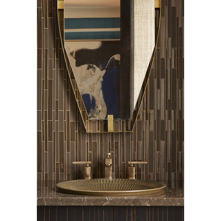 Bourbon Rutile Ceramic Above-Counter Vessel Sink