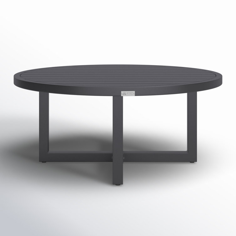 Chaker 42'' Metal Outdoor Coffee Table