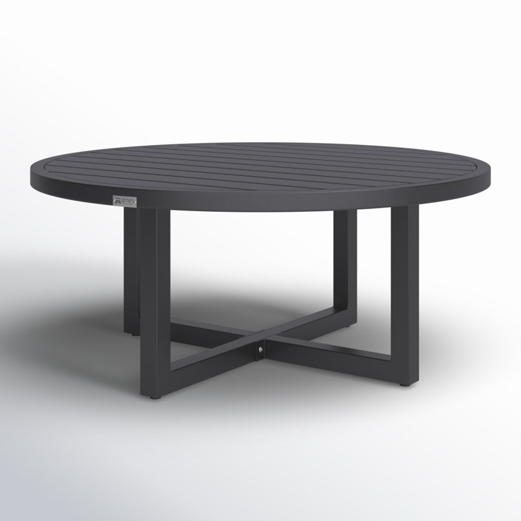 Chaker 42'' Metal Outdoor Coffee Table
