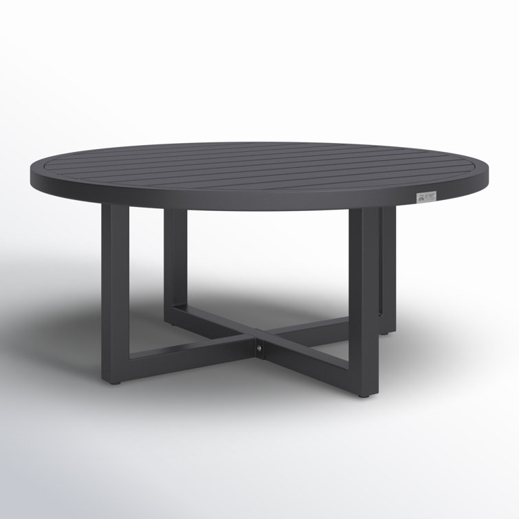 Chaker 42'' Metal Outdoor Coffee Table