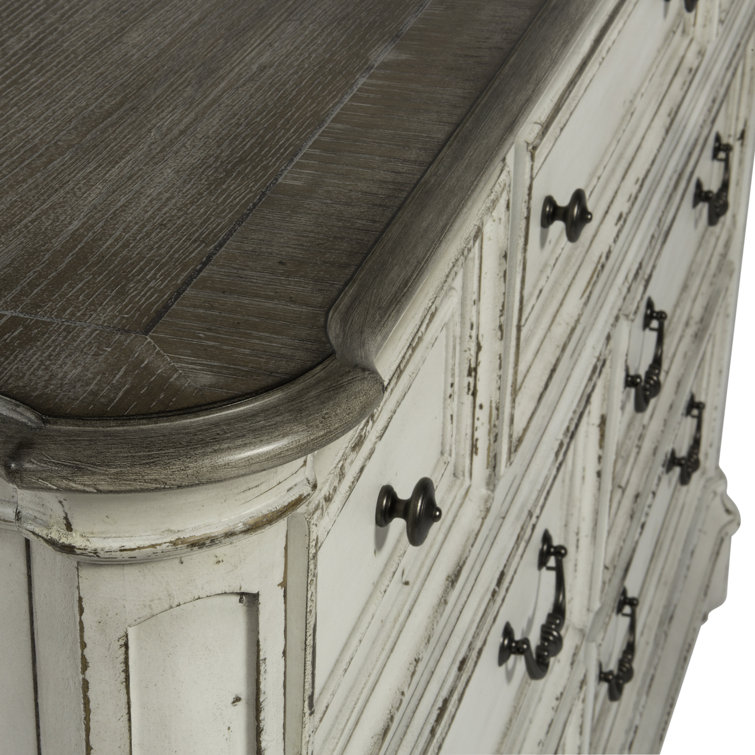 Colchester Upholstered Bed, Dresser & Mirror, Chest
