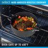 Hard-Anodized Nonstick 14-Piece Aluminum Cookware Set
